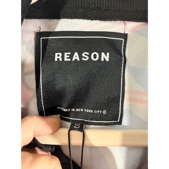 Reason Graphic Track Suit Size S Zip Jacket and Jogger Pants NWT - Picture 7 of 11